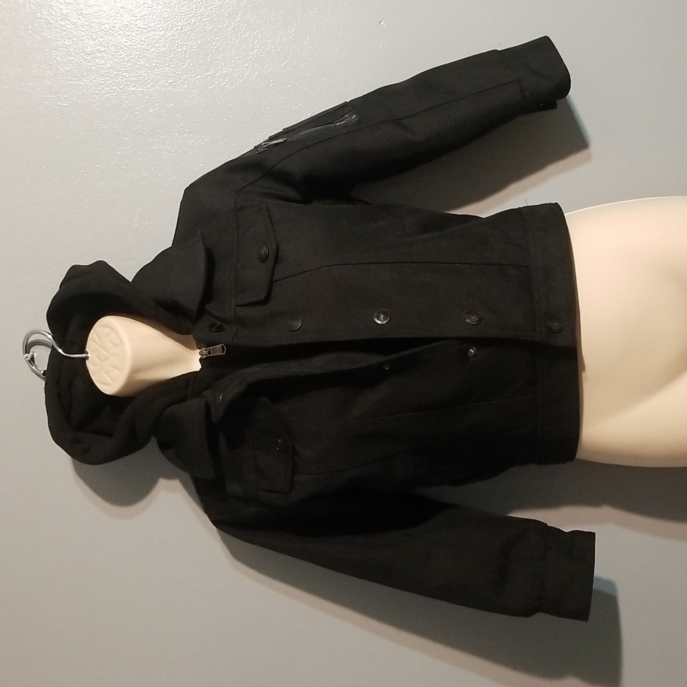 Sportier boys 5/m black 1957 tactical all season weather tech jacket